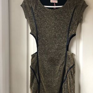 Dress open on the side